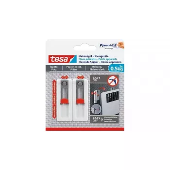 tesa Powerstrips Καρφί κόλλας για ταπετσαρία & σοβά, 0,5 kg, 1 τεμ. (77782-00000-00)