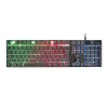 Trust GXT 835 Azor πληκτρολόγιο gaming USB γερμανικό μαύρο