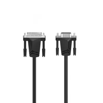 Hama 00200714 Προσαρμογέας καλωδίου βίντεο 1,5 m DVI-I VGA (D-Sub) μαύρο