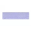 Rapoo E9800M πληκτρολόγιο ασύρματο Bluetooth QWERTZ γερμανικό λιλά