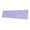 Rapoo E9800M πληκτρολόγιο ασύρματο Bluetooth QWERTZ γερμανικό λιλά