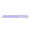 Rapoo E9800M πληκτρολόγιο ασύρματο Bluetooth QWERTZ γερμανικό λιλά