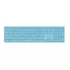 Rapoo E9800M πληκτρολόγιο Home RF ασύρματο Bluetooth QWERTZ γερμανικό μπλε