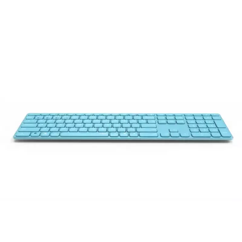 Rapoo E9800M πληκτρολόγιο Home RF ασύρματο Bluetooth QWERTZ γερμανικό μπλε