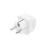 Hama 00223458 αντάπτορας πρίζας Typ E/F Hybrid Typ B λευκό