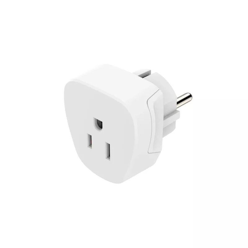 Hama 00223458 αντάπτορας πρίζας Typ E/F Hybrid Typ B λευκό
