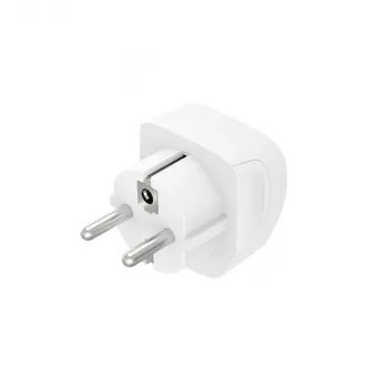 Hama 00223459 αντάπτορας βύσματος ρεύματος Typ E/F Hybrid Typ G (UK) λευκό