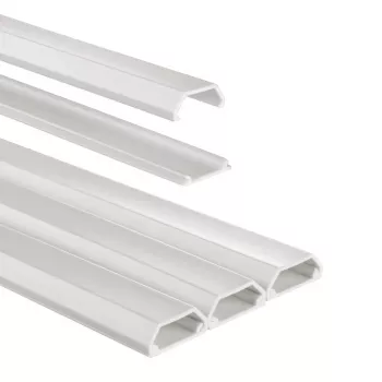Hama 00220981 οργανωτής καλωδίων universal κανάλι καλωδίων λευκό 3 τεμ.