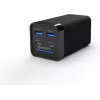 Φορητός φορτιστής συσκευών eSTUFF ES635200 universal μαύρο 2 USB Type-C