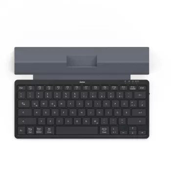 Hama Travel 600 QWERTZ German Bluetooth μαύρο, σκούρο γκρι
