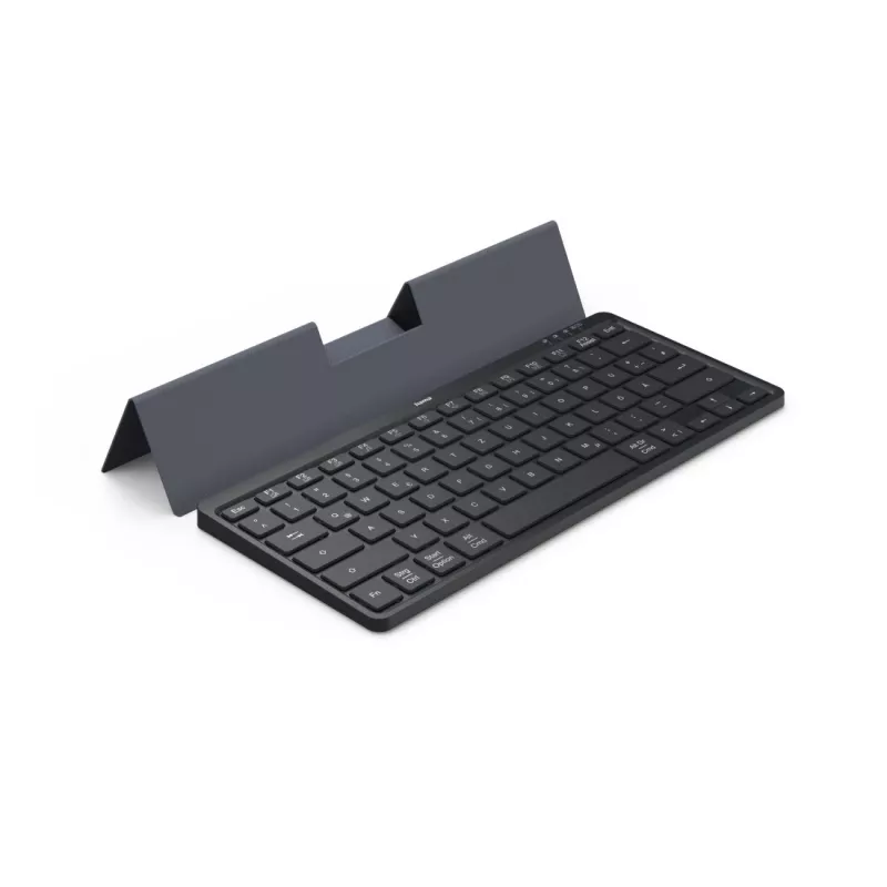 Hama Travel 600 QWERTZ German Bluetooth μαύρο, σκούρο γκρι