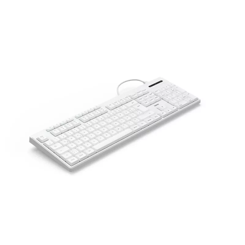 Hama CK-200 πληκτρολόγιο γραφείου/σπιτιού USB QWERTZ γερμανικό λευκό