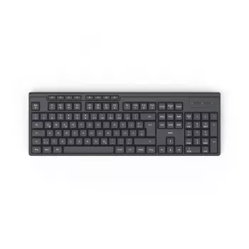 Hama WK-200 πληκτρολόγιο γραφείου/σπιτιού RF ασύρματο QWERTZ γερμανικό μαύρο
