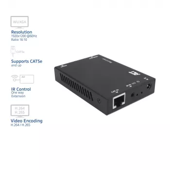 Δέκτης ACT AC7853 HDMI μέσω CATx – δέκτης σήματος HDMI μέσω Ethernet έως 150 m
