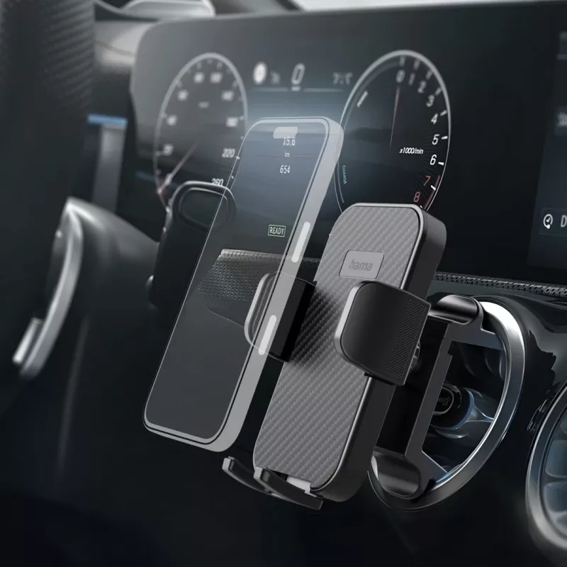 Hama 00201974 Βάση Παθητική βάση κινητού τηλεφώνου/Smartphone Μαύρο