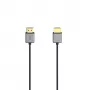 Hama 00205449 Καλώδιο HDMI 1,5 m HDMI Type-A (Standard) Μαύρο, Γκρι