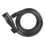 Hama 00178136 Κλείδωμα ποδηλάτου Μαύρο 1200 mm κλείδωμα καλωδίου