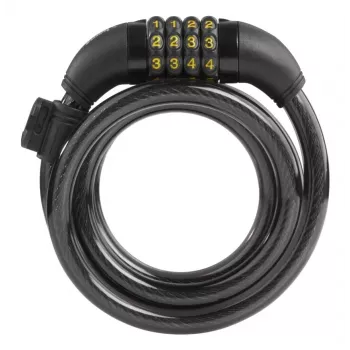 Hama 00178135 Κλείδωμα ποδηλάτου Μαύρο 1200 mm κλείδωμα καλωδίου