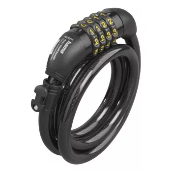 Hama 00178135 Κλείδωμα ποδηλάτου Μαύρο 1200 mm κλείδωμα καλωδίου
