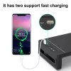 Βάση οθόνης EQUIP εργονομική βάση οθόνης με USB (USB-A x4, USB-C x1), ελεύθερη τοποθέτηση, 25 kg, μαύρο