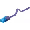 Επίπεδο καλώδιο patch Goobay CAT 6A U/UTP βιολετί 0,5 m