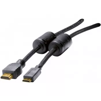 Hypertec 128269-HY καλώδιο HDMI 1,5 m HDMI Type-A (Standard) HDMI Type-C (Mini) μαύρο