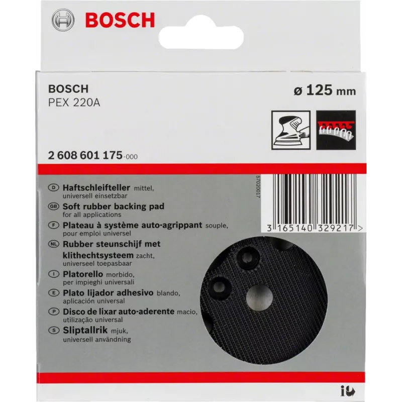 Bosch 2 608 601 175 εξάρτημα λείανσης 1 τεμ. πλάκα λείανσης
