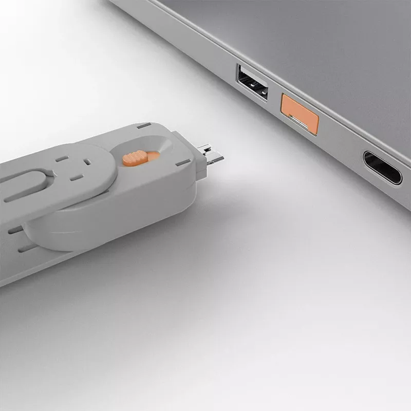 Κλειδί αποκλεισμού θύρας USB Type-A Lindy, Πορτοκαλί