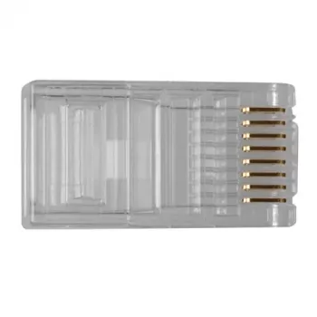 ACT RJ45 (8P/8C) Modular αρσενικός συνδετήρας για επίπεδο καλώδιο