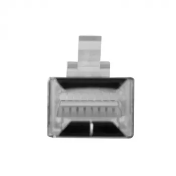 ACT RJ45 (8P/8C) θωρακισμένος Modular αρσενικός συνδετήρας για στρογγυλό καλώδιο με συμπαγείς αγωγούς