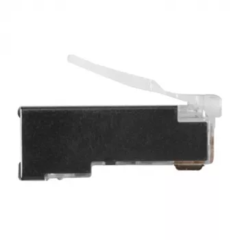 ACT RJ45 (8P/8C) CAT6 θωρακισμένος Modular αρσενικός συνδετήρας για στρογγυλό καλώδιο με συμπαγείς ή εύκαμπτους αγωγούς
