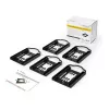 StarTech.com Συσκευασία 5 τεμ. – Βάση στήριξης SSD/HDD 2,5 ιντσών για υποδοχή 3,5 ιντσών