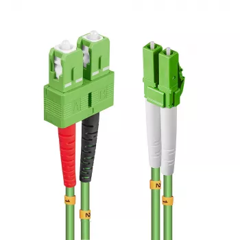 Lindy 46324 Καλώδιο InfiniBand/οπτικών ινών 10 m 2x LC 2x SC Πράσινο