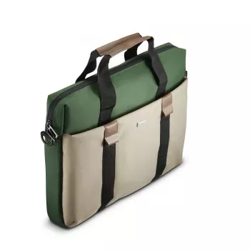 Hama Silvan 35.8 cm (14.1 ίντσες) τσάντα Toploader μπεζ, πράσινο