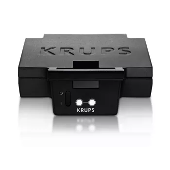 Τοστιέρα KRUPS FDK461, 850 W, μαύρο, φτιάχνει 4 σάντουιτς, 234×265×108 mm