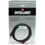 Intellinet Καλώδιο δικτύου patch, Cat5e, 15 m, μαύρο, CCA, U/UTP, PVC, RJ45, επιχρυσωμένες επαφές, προστασία προεξοχών, προστασία, ισόβια εγγύηση
