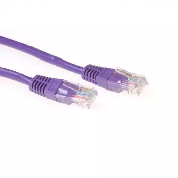 MicroConnect UTP Cat6 Καλώδιο patch V-UTP602P, 2 m, μωβ