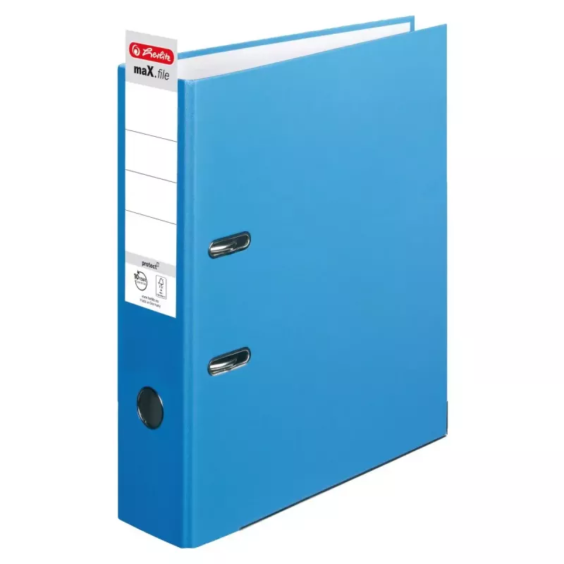 Ντοσιέ με κρίκους Herlitz 10094837 μπλε