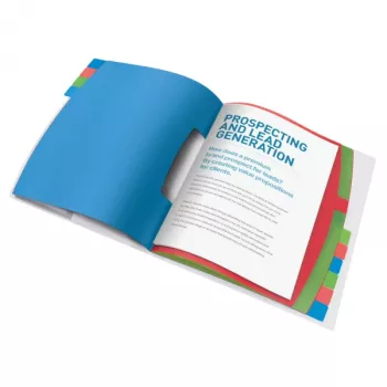 Esselte Divider Book Vivida PP 12 tabs, μπλε, πολύχρωμο, πολυβινυλοχλωρίδιο (PVC), A4, 266 mm, 20 mm, 320 mm