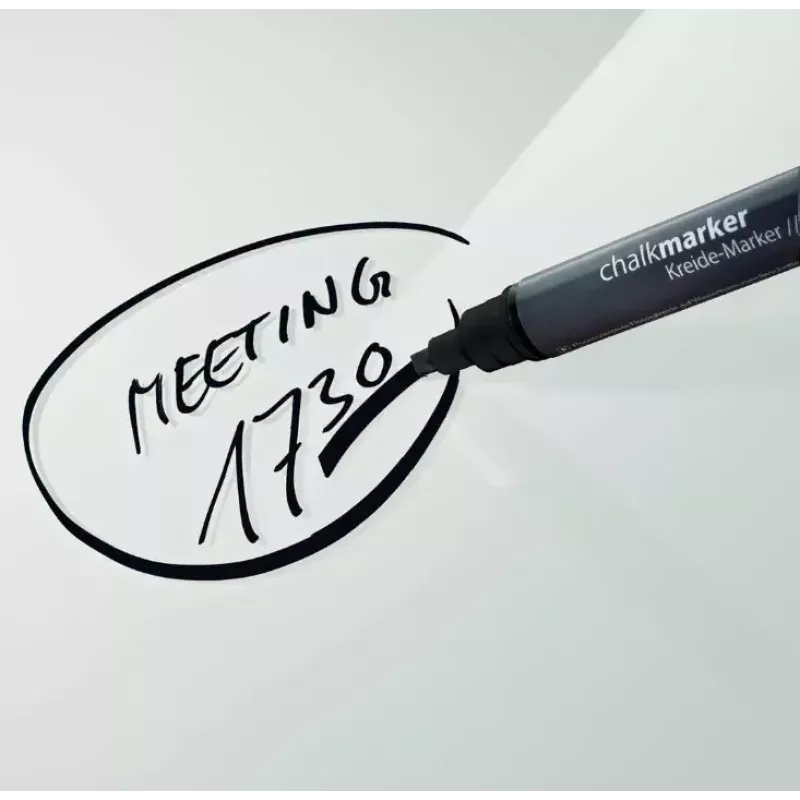 Μαρκαδόρος κιμωλίας Sigel GL180 μαύρο