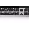 Πληκτρολόγιο Rapoo E9270P RF Wireless QWERTZ γερμανικό μαύρο ασημί