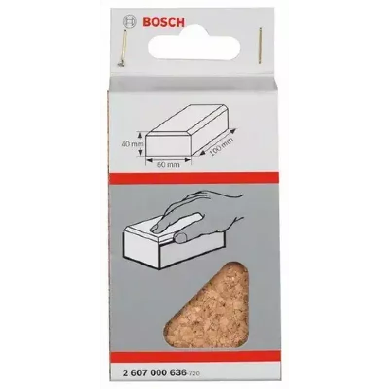 Bosch 2 607 000 636 μπλοκ λείανσης