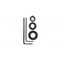 Σετ οδηγού βάθους Bosch 2609255318, 3 τεμ. — εξάρτημα για εργαλεία διάτρησης και σμίλευσης