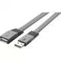 Καλώδιο USB Renkforce RF-4096101 3m USB 2.0 μαύρο