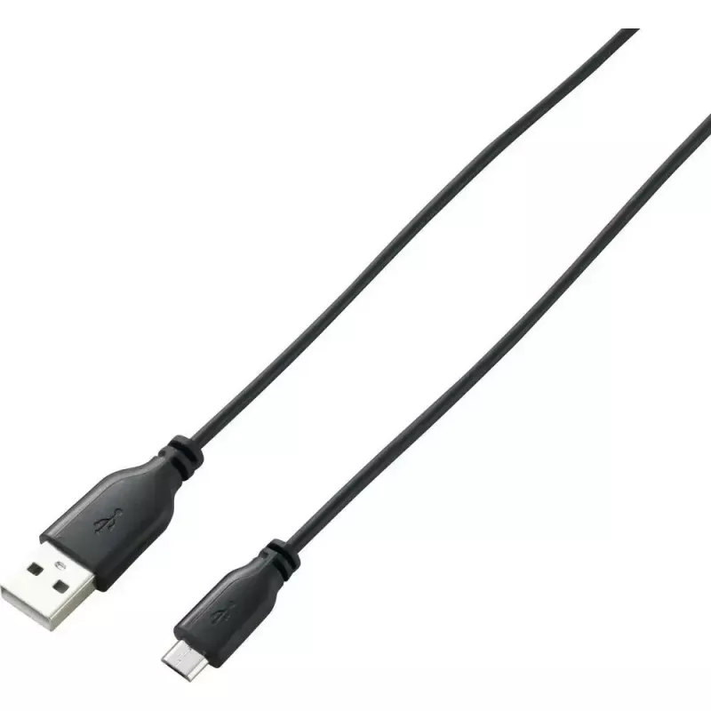 Καλώδιο δεδομένων USB 2.0 Renkforce RF-4032111, USB A σε Micro-USB B, 1 m, μαύρο