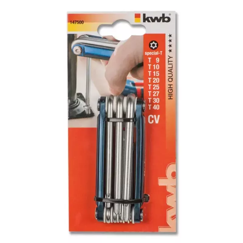 Κατσαβίδι χειρός KWB 147500 πολλαπλών bit