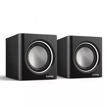 Hama Sonic Mobil 185 Μαύρο, Ασημί Ενσύρματο 3 W