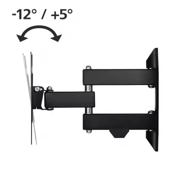 Hama 00118101 Βάση στήριξης TV στον τοίχο 121,9 cm (48 ίντσες) Μαύρο