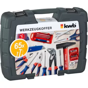 Βαλίτσα εργαλείων KWB 65 PC 65 εργαλεία