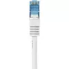 Renkforce 1381760 καλώδιο δικτύου RJ45, Cat6a S/FTP, 0,5 m, με προστασία γλωσσίδας, επιβραδυντικό φλόγας, γκρι